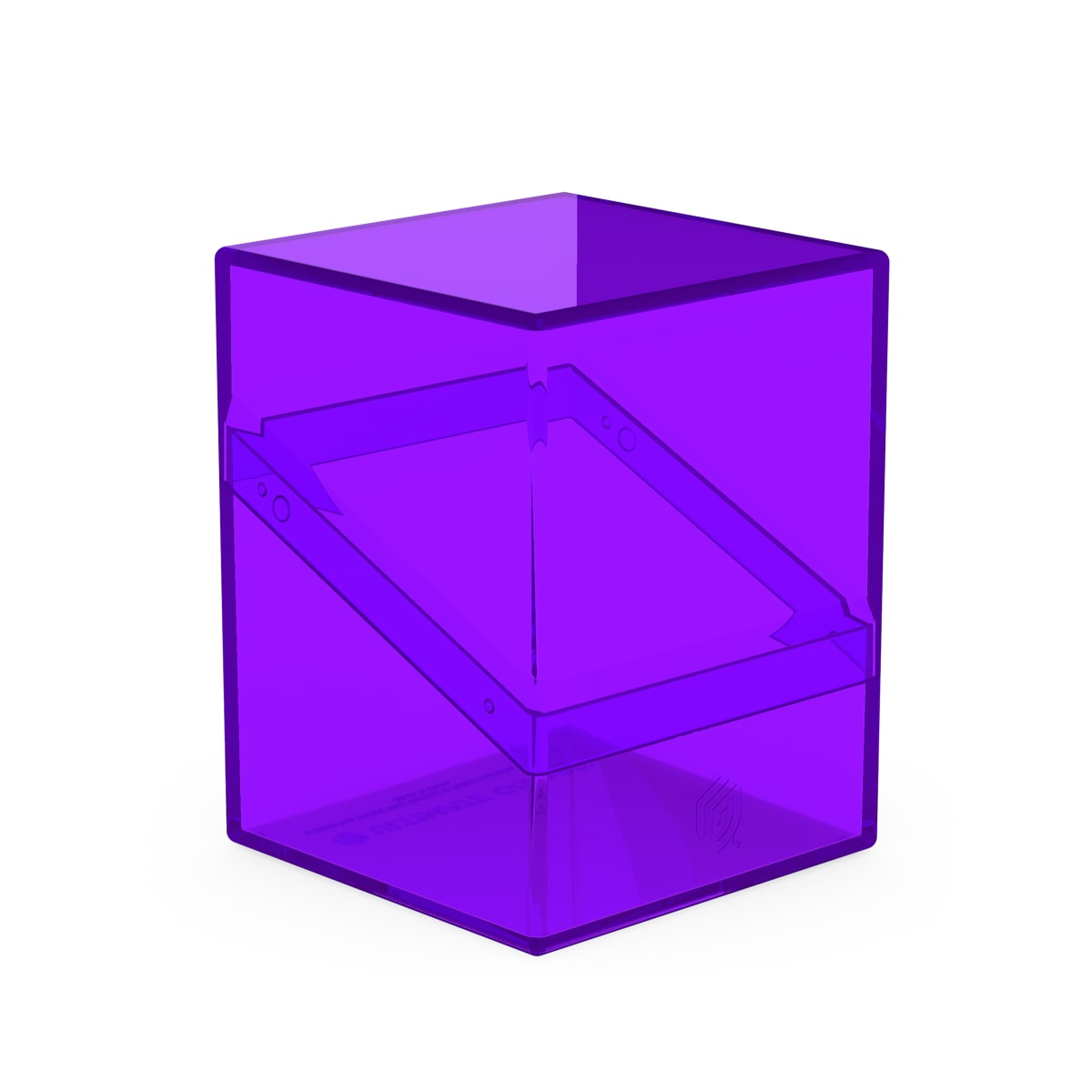 DECK CASE: BOULDER 100+ STANDARD SIZE- CLEAR AMETHYST2