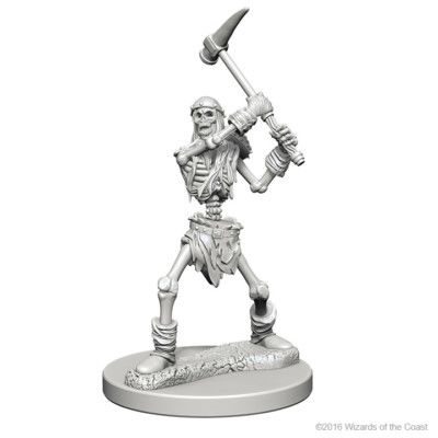 D&D NOLZUR'S MARVELOUS UNPAINTED MINIS: SKELETONS2