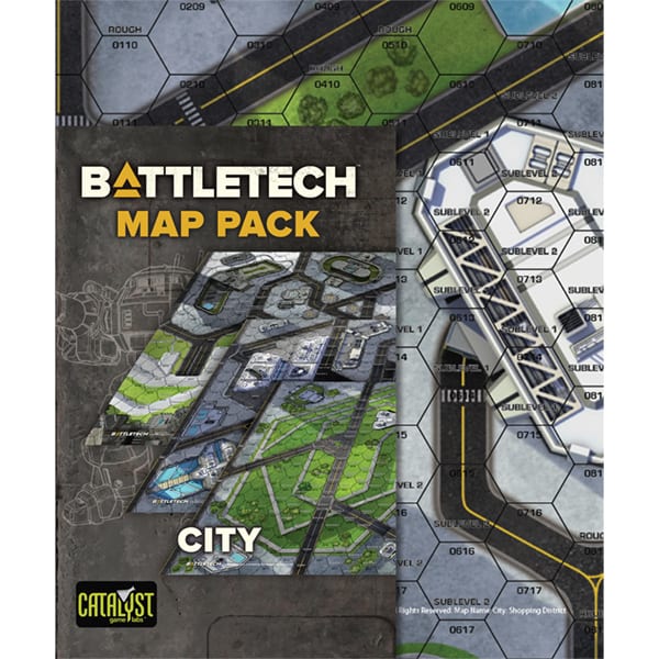 BATTLETECH: BATTLE MAT- CITY- CENTRAL PARK1