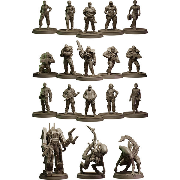 ALIEN RPG MINIATURES SET: RAPTURE PROTOCOL1