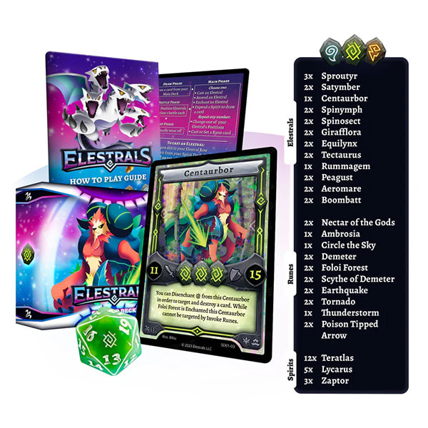 Elestrals 1st Edition-- Starter Deck- Centaurbor2