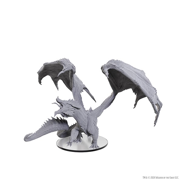 D&D NOLZUR'S MARVELOUS MINIATURES: UNPAINTED MINIS- ADULT RED DRAGON TYRANT1