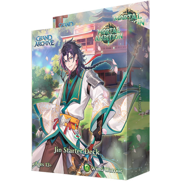 GRAND ARCHIVE TCG - MORTAL AMBITION - JIN STARTER1