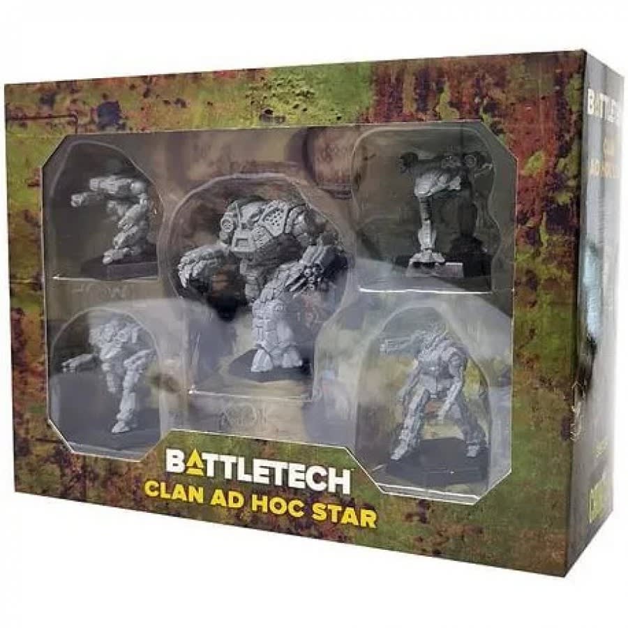 BATTLETECH CLAN AD HOC STAR MINIATURES PACK1