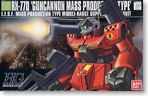 RX-77D GUNCANNON MASS PRODUCTION TYPE1