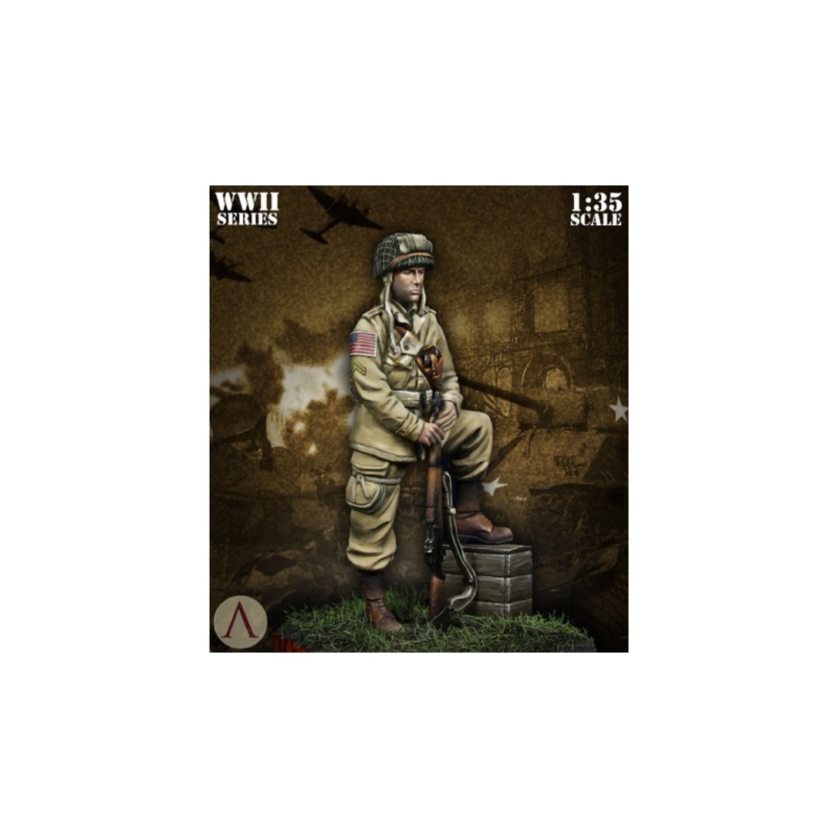 1:35 SERIES WWII FIGURES: 101ST AIRBORNE 19444