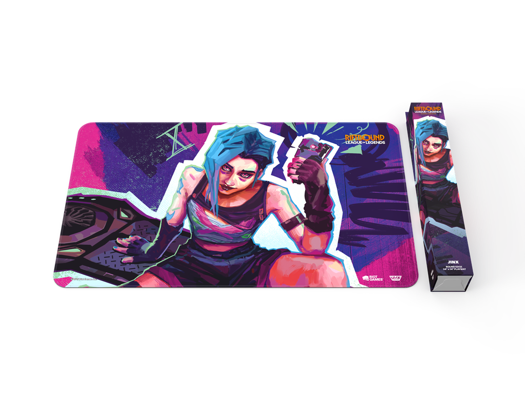 PLAYMAT: RIFTBOUND- ORIGINS- JINX ART2