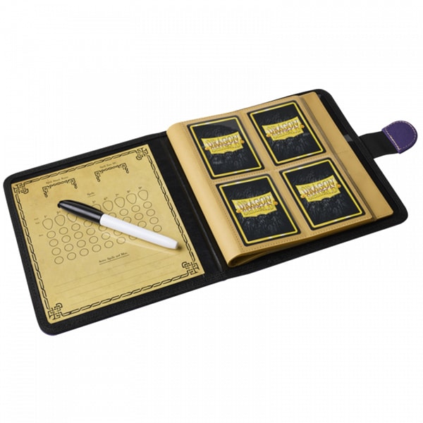 DRAGON SHIELD BINDER: SPELL CODEX PORTFOLIO 160- ARCANE PURPLE1