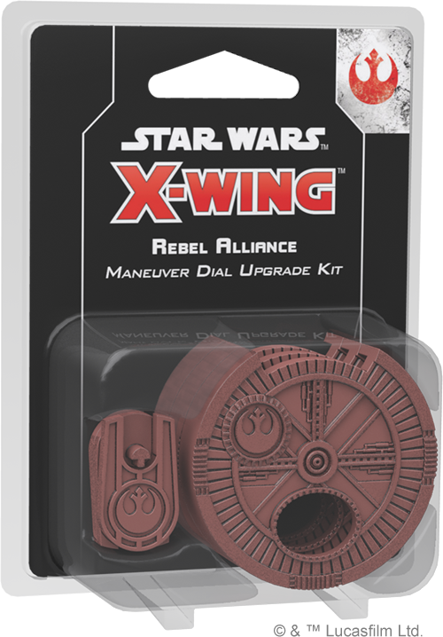 STAR WARS X-WING 2ND ED REBEL ALLIANCE MANEUVER DIAL UPGRADE KIT (INGLES)1