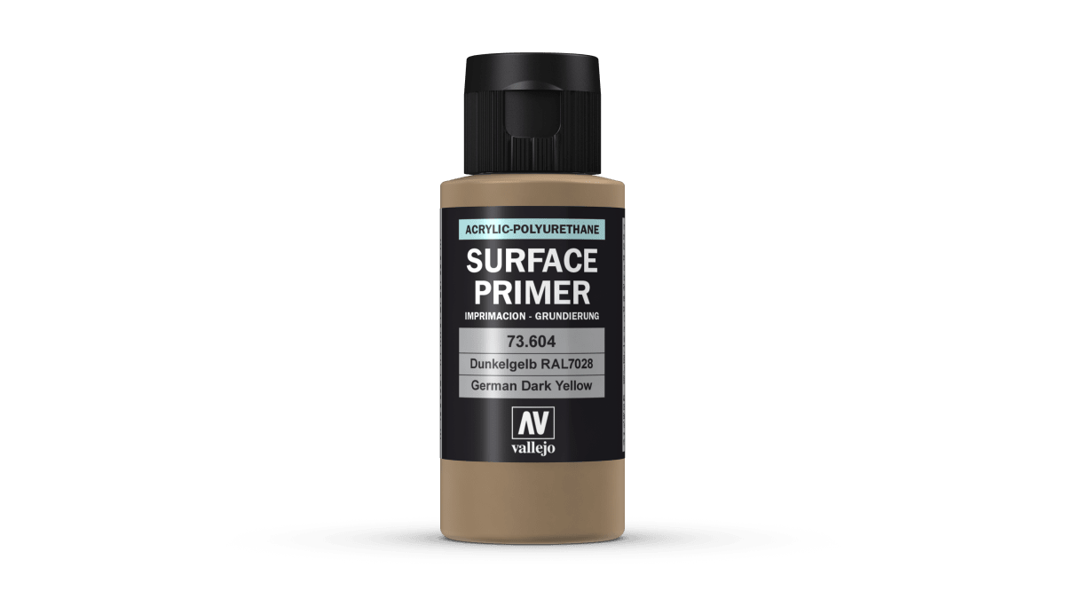 SURFACE PRIMER 60ML - DUNKELGELB RAL70281