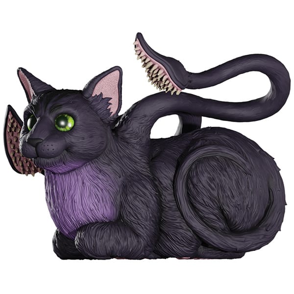 D&D REPLICAS OF THE REALMS: DISPLACER BEAST KITTEN LIFE-SIZED FIGURE2