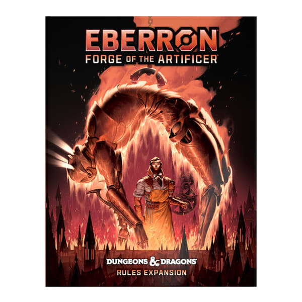 D&D, 5E: EBERRON- FORGE OF THE ARTIFICER, ALT COVER [D&D RULES EXPANSION BOOK]2