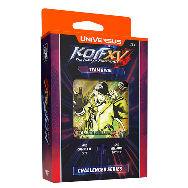 UNIVERSUS CCG: CHALLENGER SERIES DISPLAY- THE KING OF FIGHTERS XV - TEAM RIVAL1