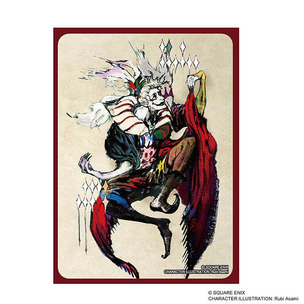CARD SLEEVES: FINAL FANTASY VI- KEFKA (FFCSS-12) (100CT)1