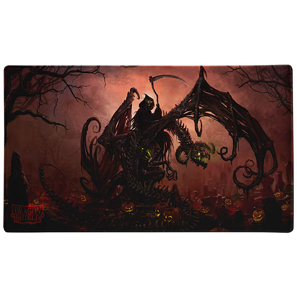 DRAGON SHIELD: PLAYMAT W/ TUBE- HALLOWEEN 2025 ART, LIMITED EDITION2