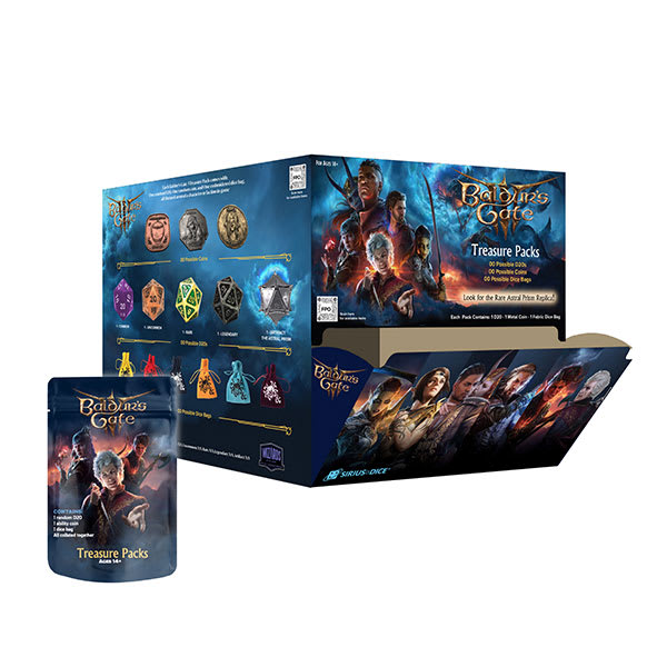 BALDUR'S GATE 3 TREASURE PACK DICE2