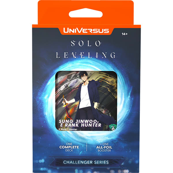 UNIVERSUS CCG: CHALLENGER SERIES DISPLAY- SOLO LEVELING1