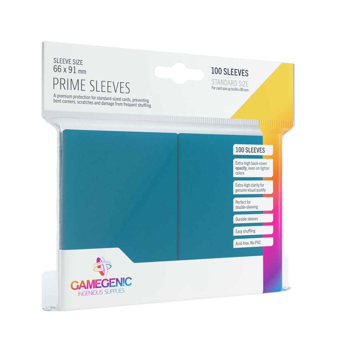 GG BGG SLEEVES PRIME SLEEVES BLUE (100)1