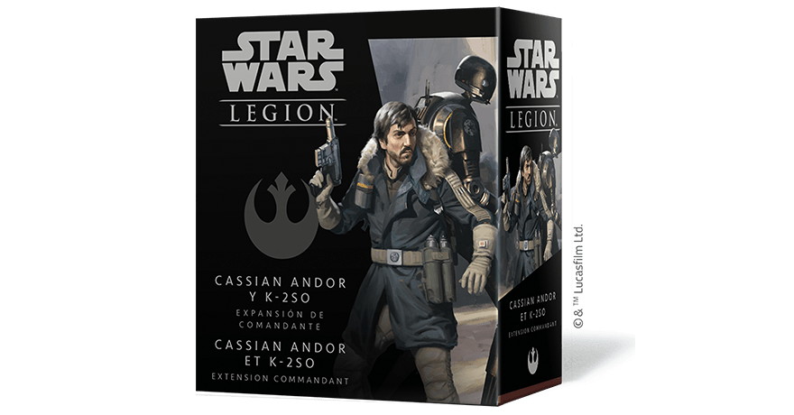 SW LEGION: CASSIAN ANDOR Y K-2SO1