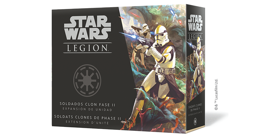 SW LEGION: SOLDADOS CLON FASE II1