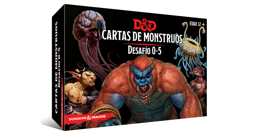 D&D DESAFIO 0-5 / CARTAS DE MONSTRUOS2