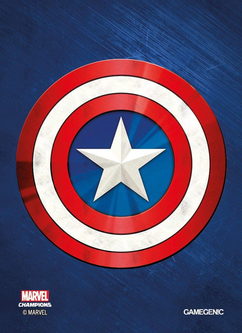 GG ART SLEEVES MARVEL CHAMPIONS - MARVEL BLUE1