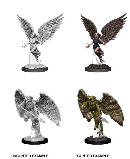 D&D NOLZUR'S MARVELOUS MINIATURES HARPY & ARAKOCRA1