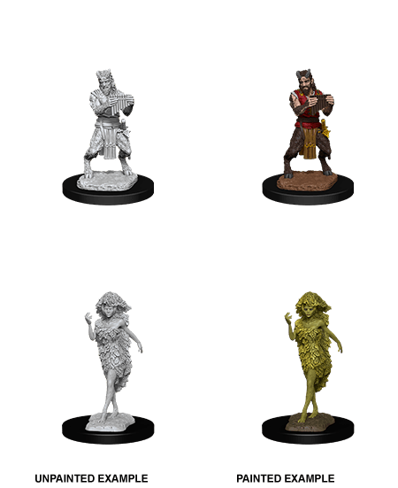 D&D NOLZUR'S MARVELOUS MINIATURES SATYR & DRYAD1