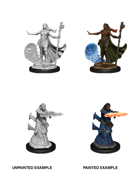 D&D NOLZUR'S MARVELOUS MINIATURES FEMALE HUMAN WIZARD1
