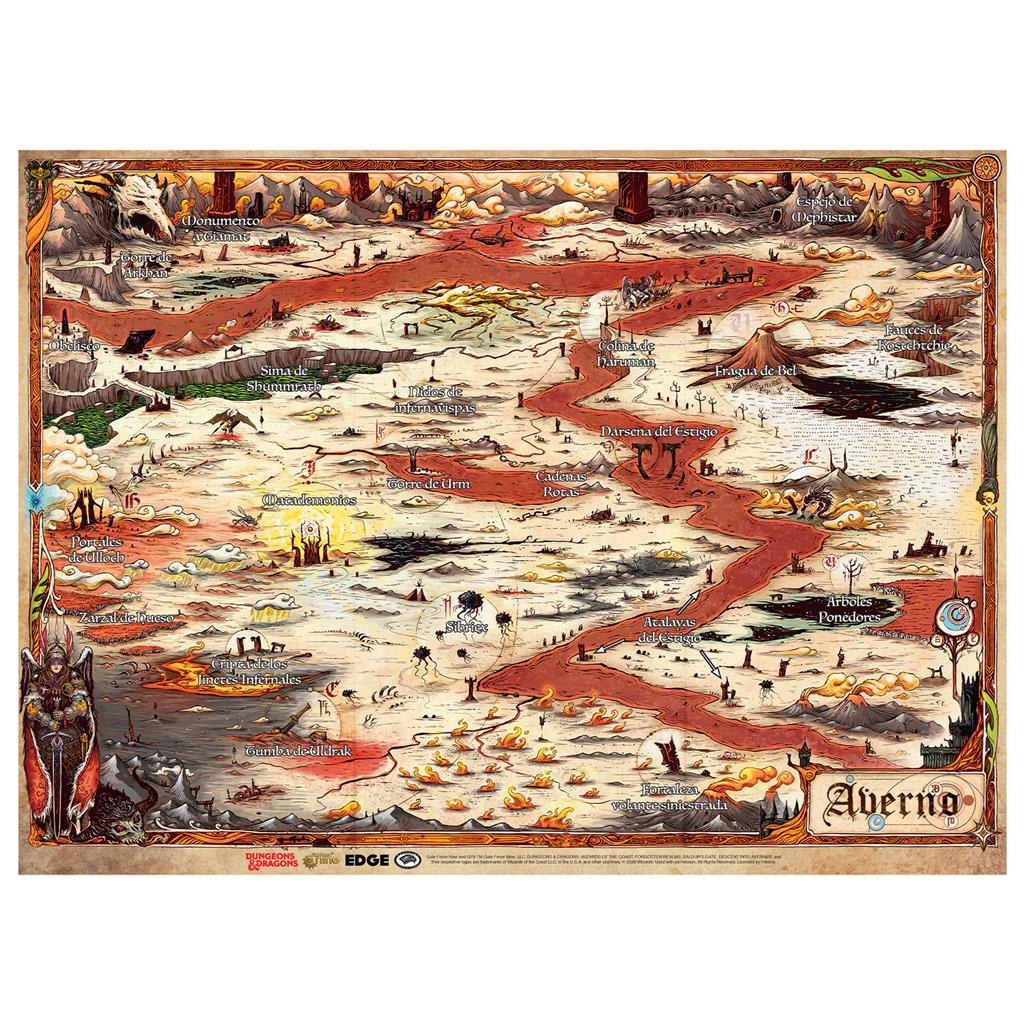 DUNGEONS & DRAGONS: MAPA DE AVERNO1