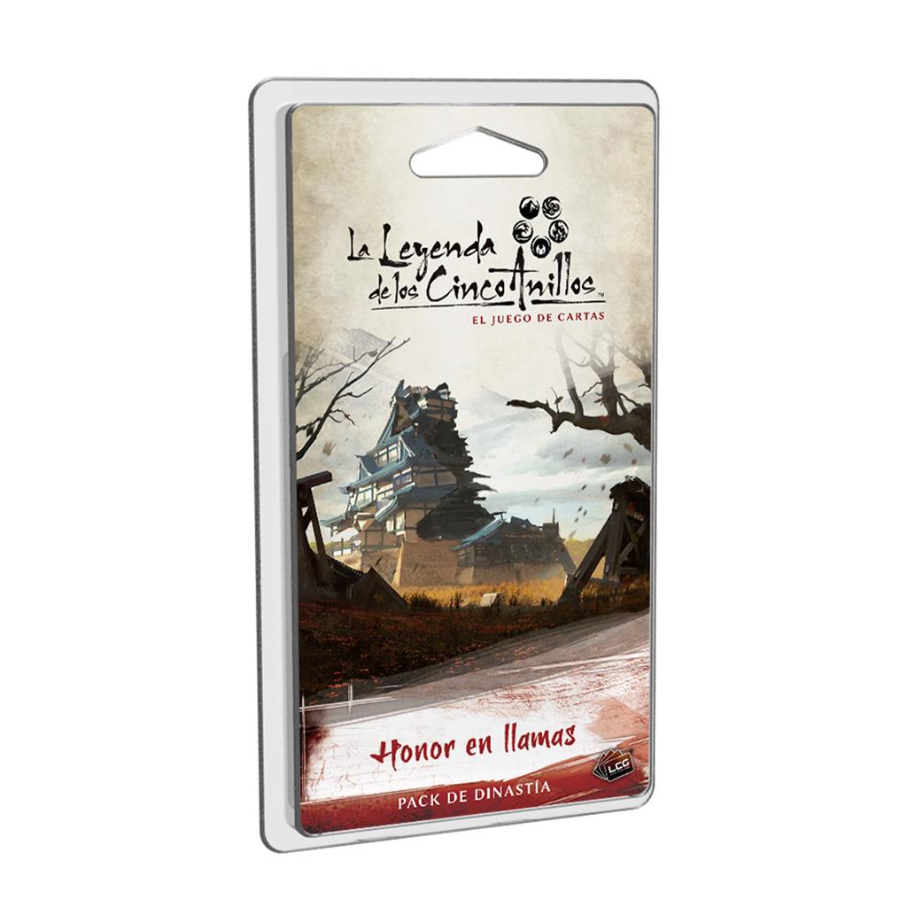 LEYENDA DE LOS 5 ANILLOS LCG: HONOR EN LLAMAS1