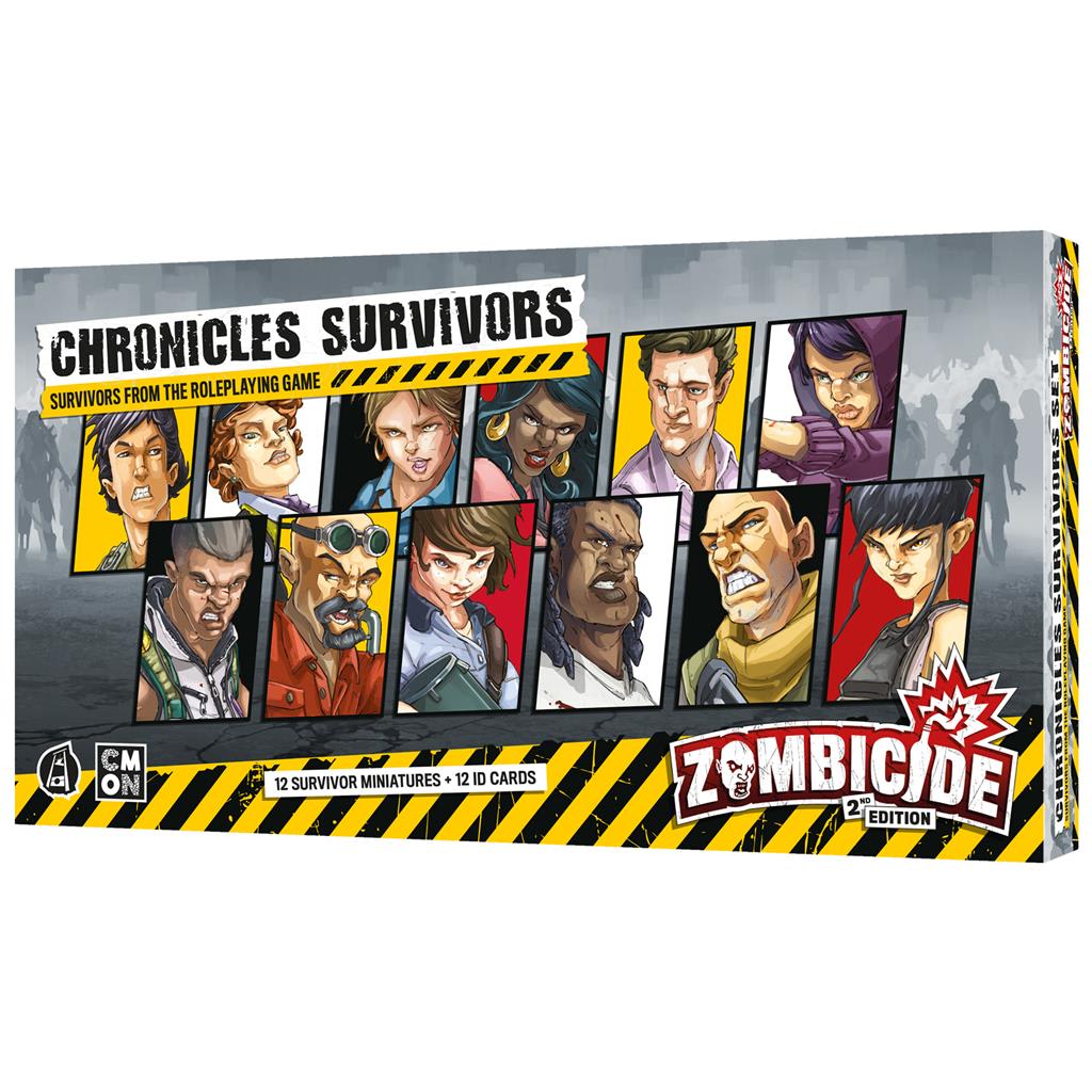 Zombicide Segunda Edición Chronicles Survivor Set1