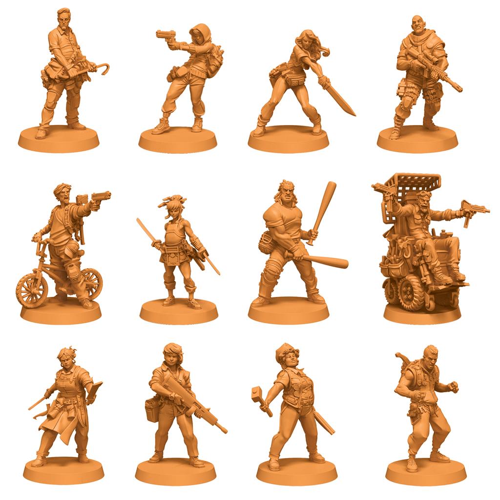 Zombicide Segunda Edición Chronicles Survivor Set2