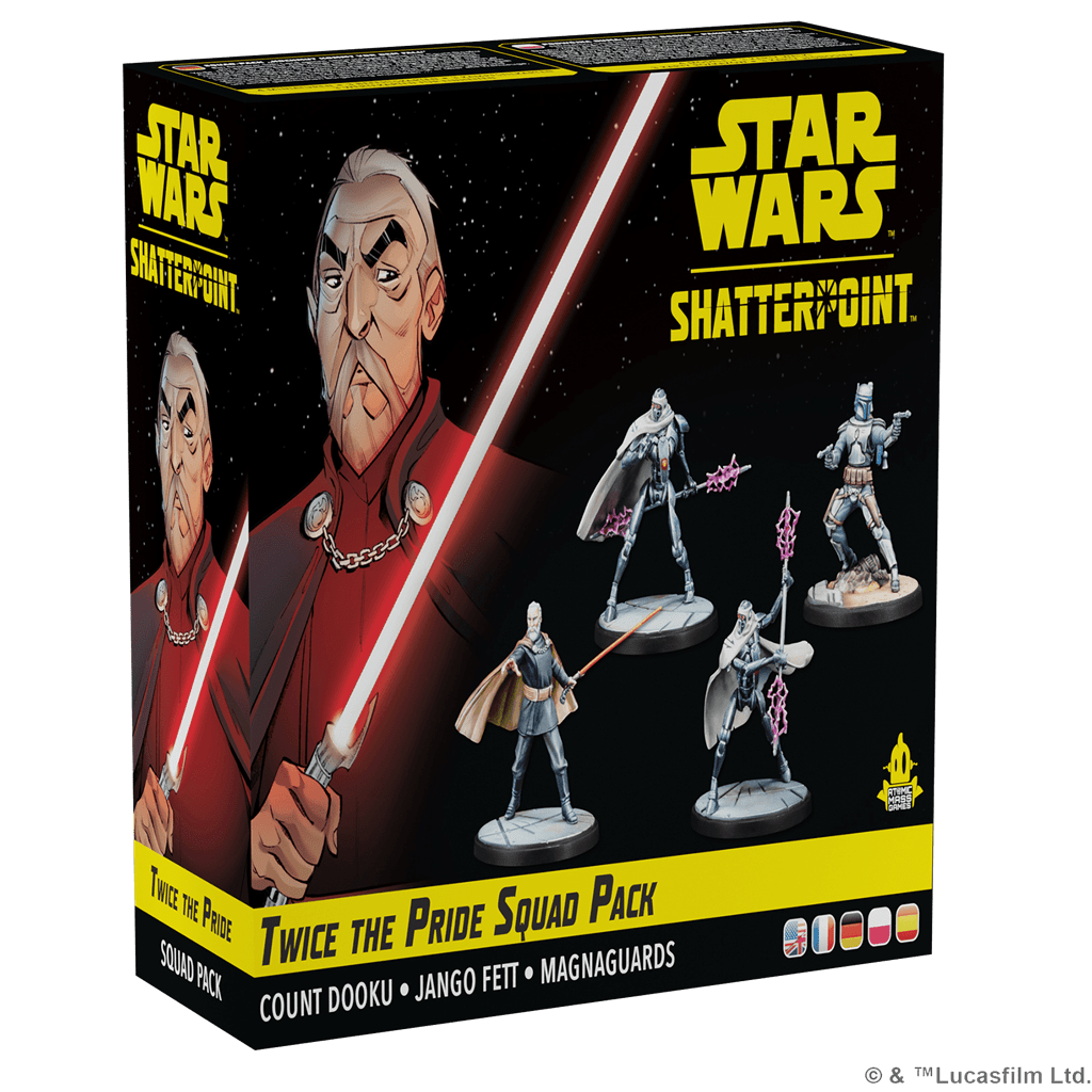 SW SHATTERPOINT - TWICE THE PRIDE, COUNT DOOKU SQUAD PACK2