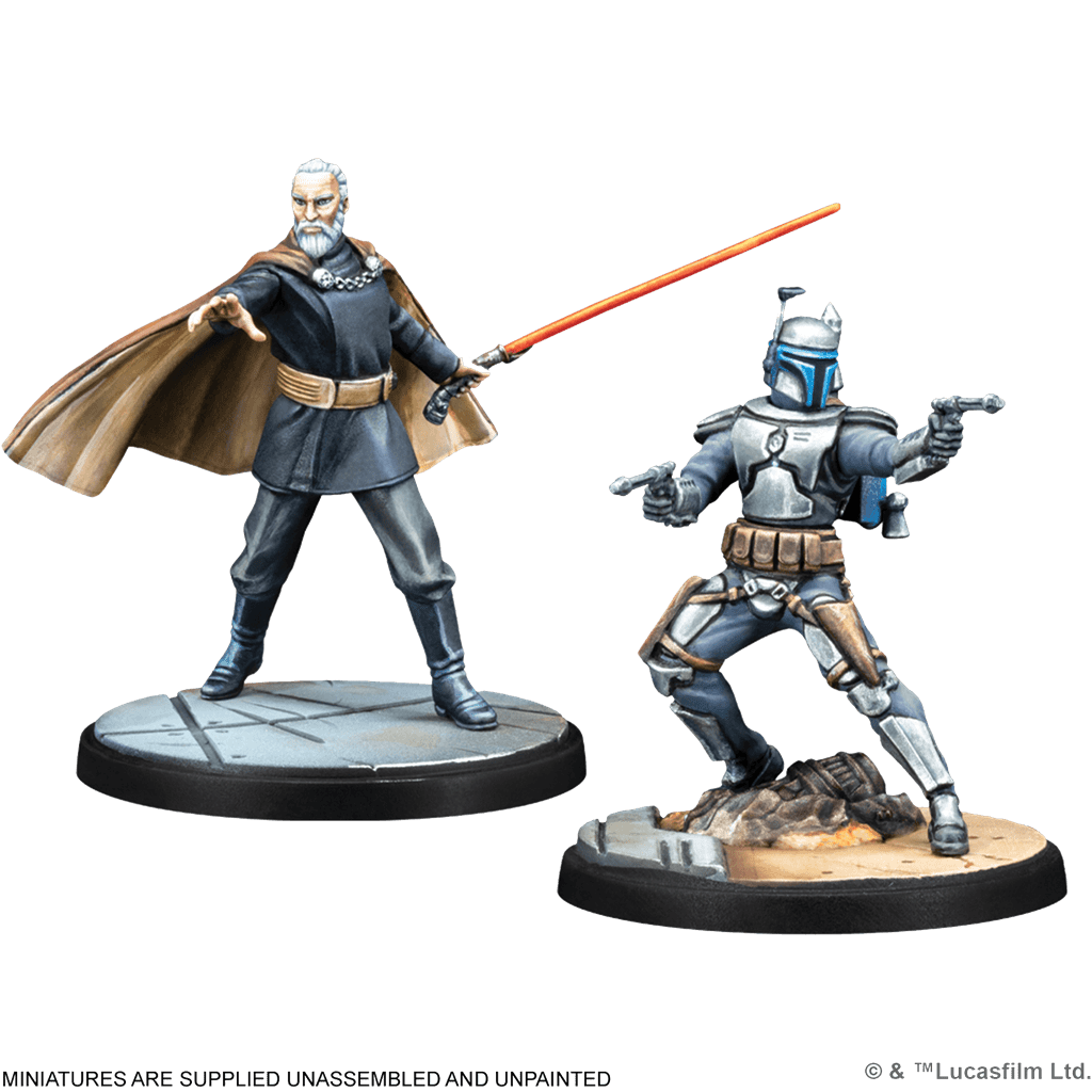 SW SHATTERPOINT - TWICE THE PRIDE, COUNT DOOKU SQUAD PACK1
