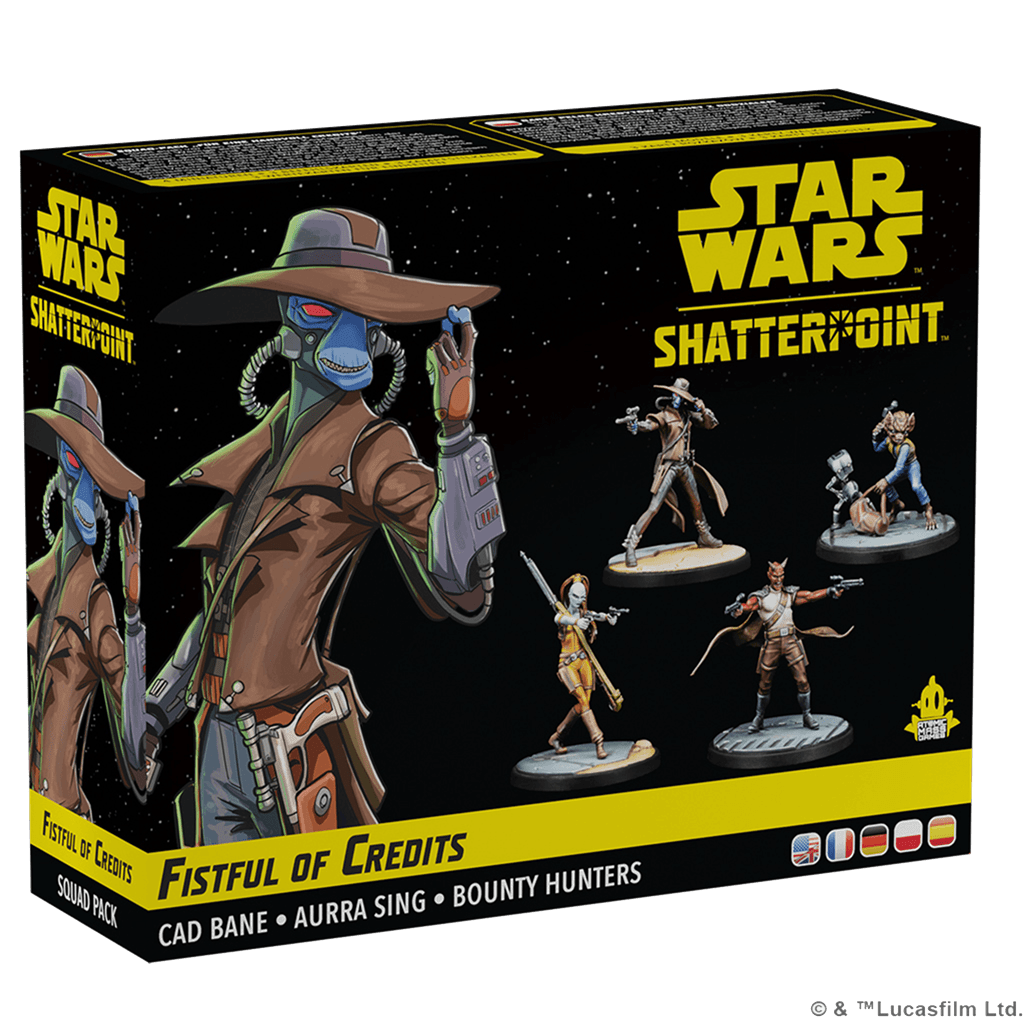 SW SHATTERPOINT - FISTFUL OF CREDITS CAD BANE SQUAD PACK3
