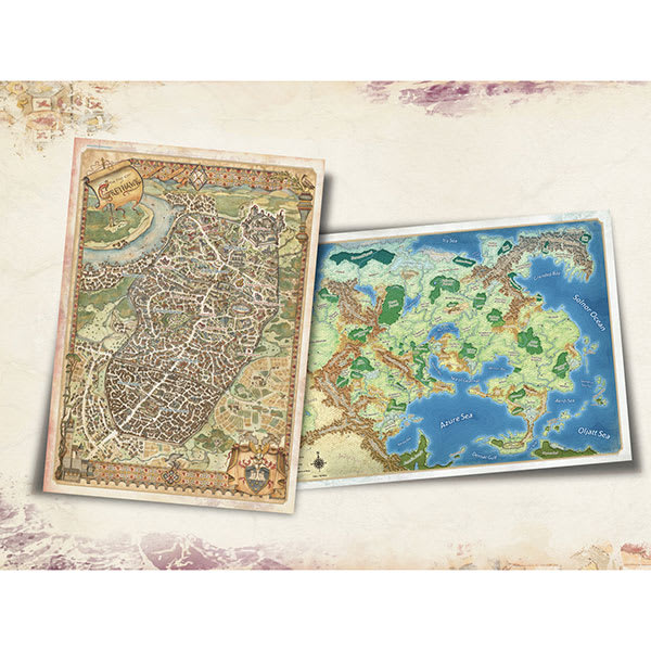 D&D, 5E: DUNGEON MASTER'S GUIDE- PREMIUM MAP COLLECTION2