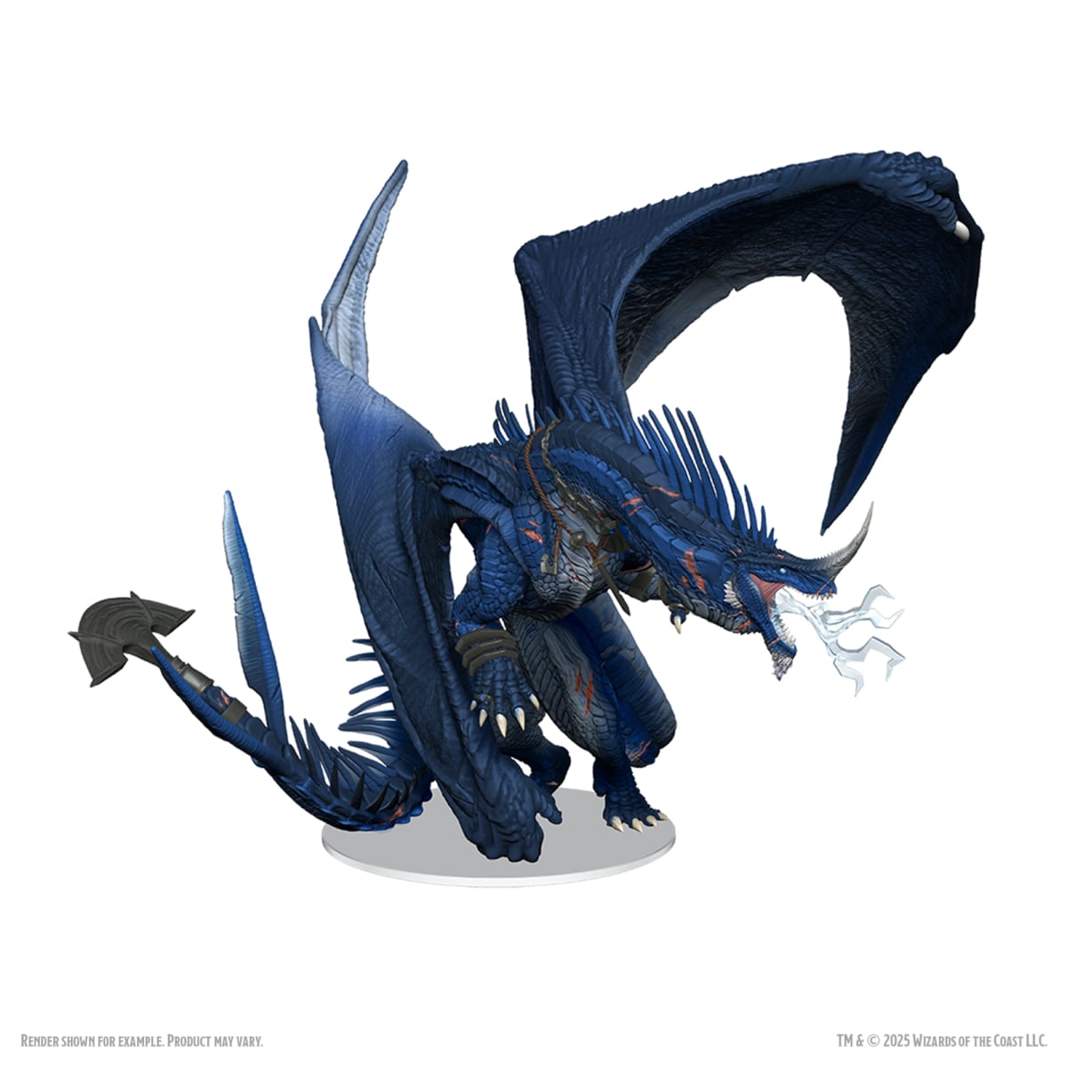 D&D ICONS OF THE REALMS: ANTHRADUSK, ANCIENT BLUE DRAGON2