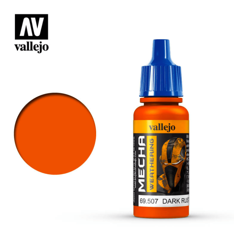 MECHA COLOR: WASHES- DARK RUST WASH, 17 ML.1