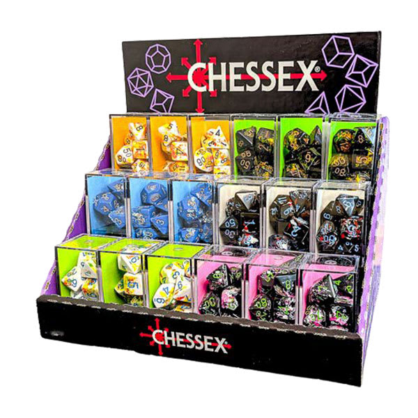 POLYHEDRAL 7-DIE SET SAMPLER: BRUSH DICE1