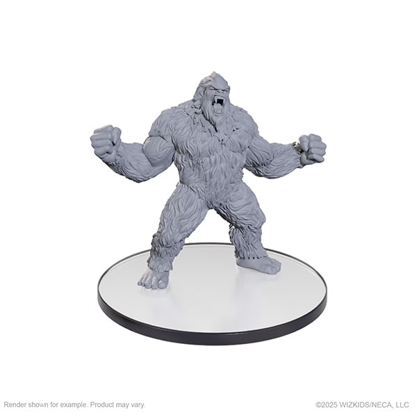 WIZKIDS DEEP CUTS MINIATURES: UNPAINTED MINIS- WAVE 26- BIGFOOT1