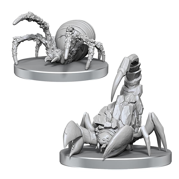 PATHFINDER BATTLES DEEP CUTS MINIATURES: WAVE 26- CAVE SCORPION & HUNTING SPIDER1