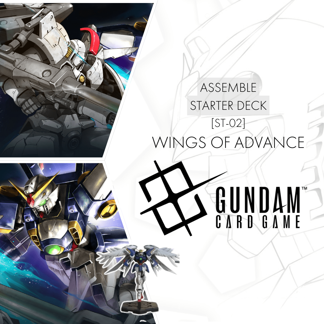 GUNDAM TCG: ASSEMBLE STARTER DECK 02 [ST02A] -INCLUYE GUNPLA MINIATURES2
