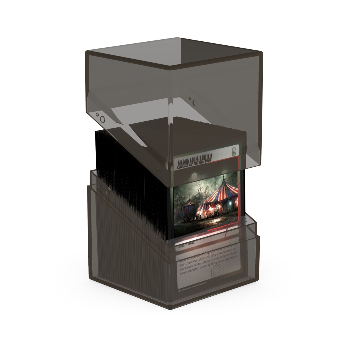 DECK CASE: BOULDER 100+ STANDARD SIZE- CLEAR ONYX1