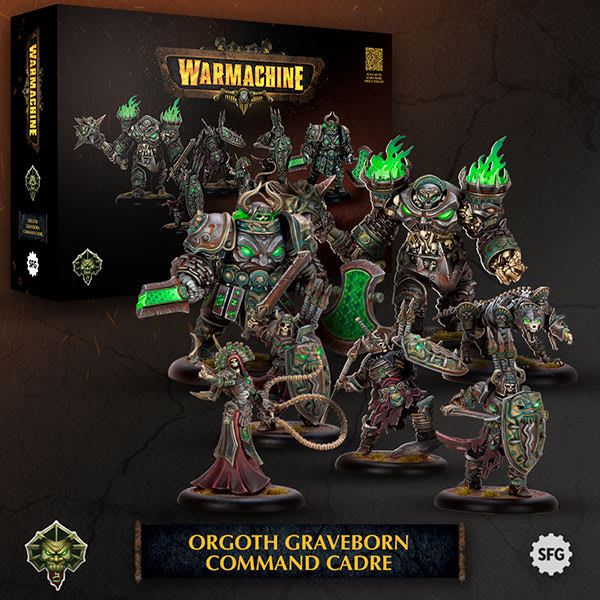 WARMACHINE: ORGOTH- GRAVEBORN COMMAND CADRE1