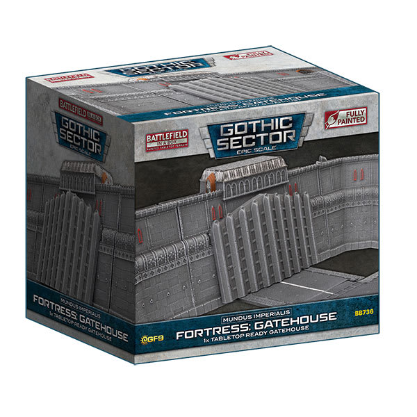 BATTLEFIELD IN A BOX: MUNDUS IMPERIALIS- FORTRESS GATEHOUSE (X1)1