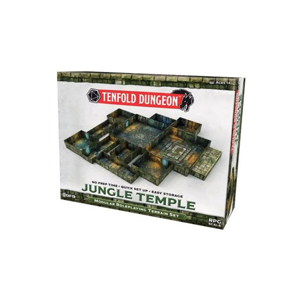 TENFOLD DUNGEON: MODULAR TERRAIN SET- JUNGLE TEMPLE1