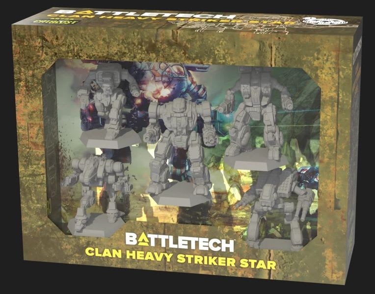 BATTLETECH - CLAN HEAVY STRIKER STAR1