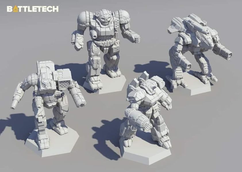 BATTLETECH - INNER SPHERE DIRECT FIRE LANCE1