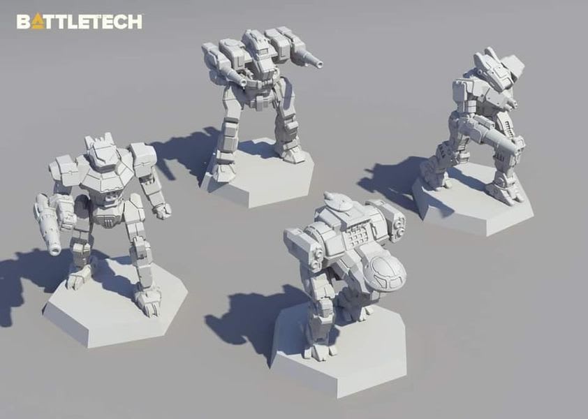 BATTLETECH - INNER SPHERE STRIKER LANCE1